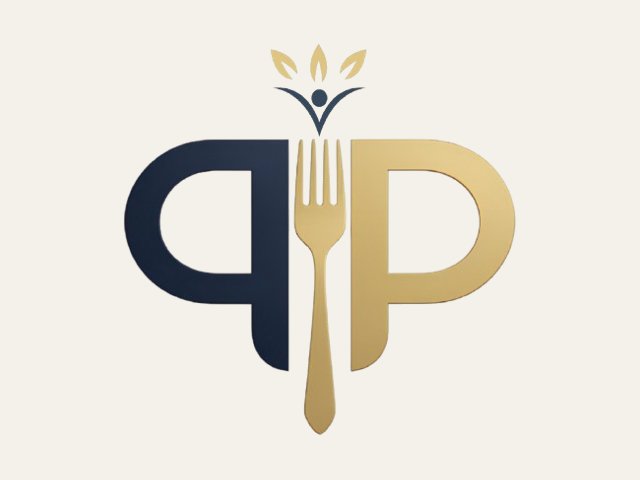 The PhatPharm logo: a figure rising over a fork between two Ps